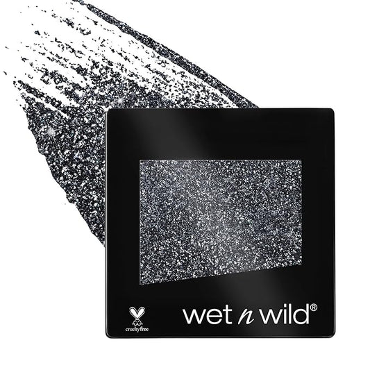 wet n wild Color Icon Eyeshadow Glitter - Ultra-Pigmented, Vitamin E Infused for a Silky-Smooth Moisturizing Application, Cruelty-Free & Vegan - Karma-Velvo Beauty
