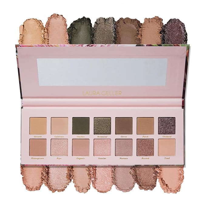 LAURA GELLER NEW YORK Seasonless Staples Fresh Florals 14 Multi-Finish Eyeshadows-Velvo Beauty