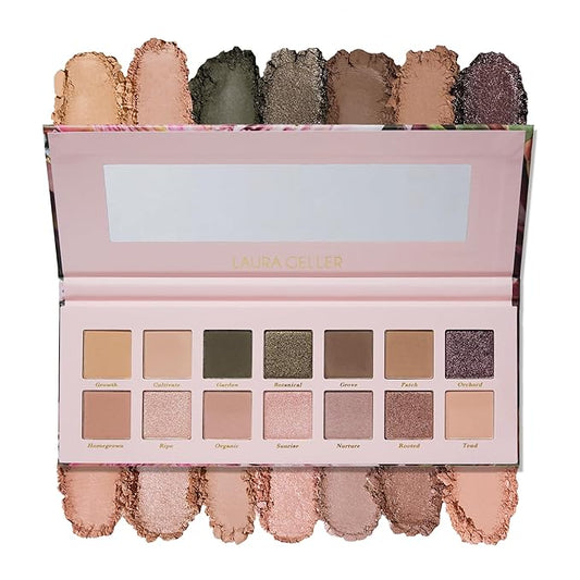 LAURA GELLER NEW YORK Seasonless Staples Fresh Florals 14 Multi-Finish Eyeshadows-Velvo Beauty