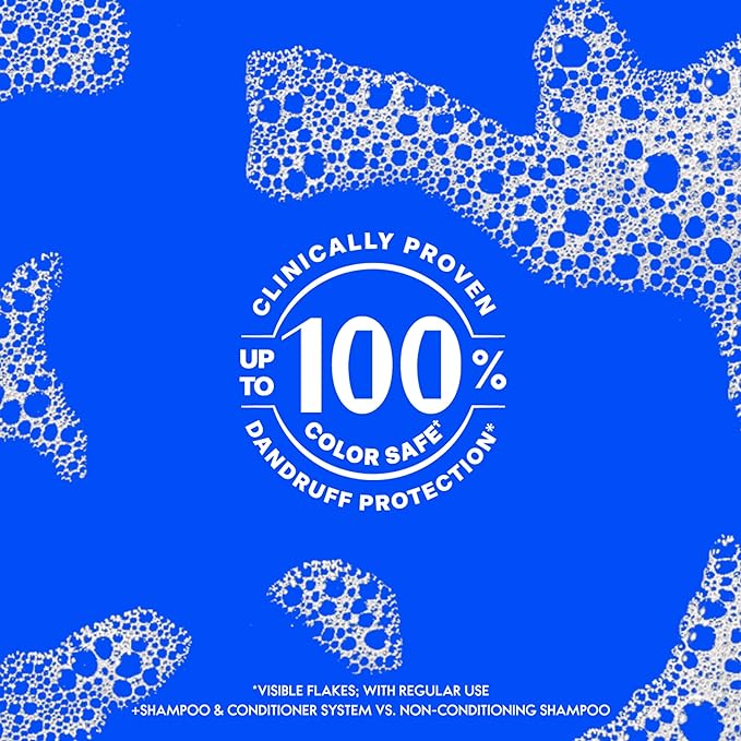 Head & Shoulders Shampoo, Daily-Use Anti-Dandruff Paraben Free Treatment, Dry Scalp Care with Almond Oil, 32.1 fl oz, Twin Pack-Velvo Beauty