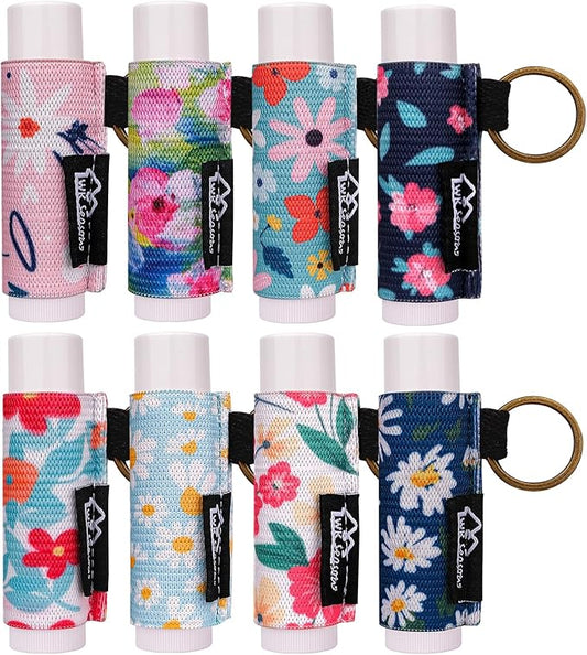 WK IEASON Lip Balm Holder Keychain Bulk Chapstick Holder Key chain-Velvo Beauty
