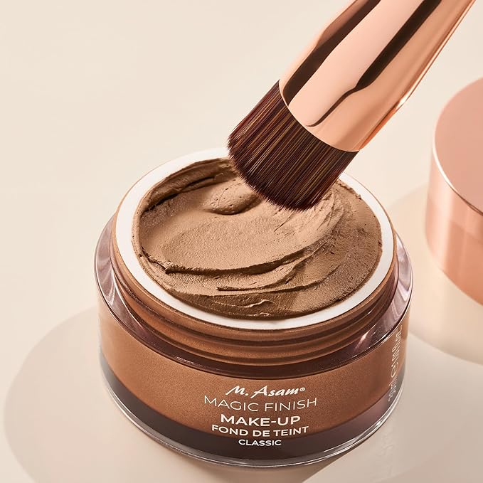M. Asam FOUNDATION BRUSH (1 piece) - Foundation Brush for Liquid Makeup or any other type of foundation, Makeup Brush, Flawless Face Application-Velvo Beauty