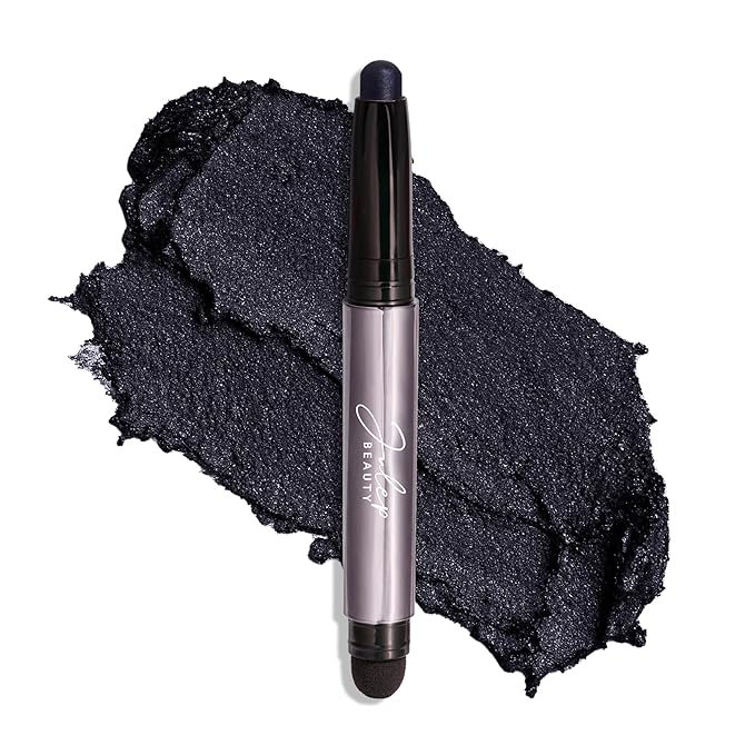 Julep Eyeshadow 101 Cream-to-Powder Waterproof Shadow Stick – Midnight Blue Shimmer – Long-Lasting, Crease-Proof, Dark Blue Shimmer Cream Eyeshadow with Built-in Smudger-Velvo Beauty
