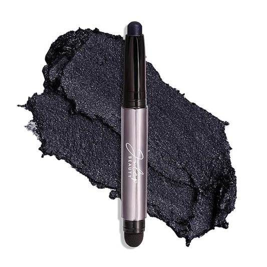 Julep Eyeshadow 101 Cream-to-Powder Waterproof Shadow Stick – Midnight Blue Shimmer – Long-Lasting, Crease-Proof, Dark Blue Shimmer Cream Eyeshadow with Built-in Smudger-Velvo Beauty