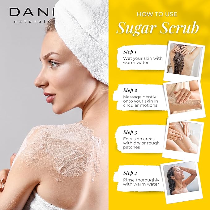 Naturals Exfoliating Sugar Scrub - Warm Sandalwood Vanilla, featuring organic cane sugar and shea butter, gently exfoliates and deeply nourishes for smooth, radiant, and hydrated skin – 14 oz-Velvo Beauty