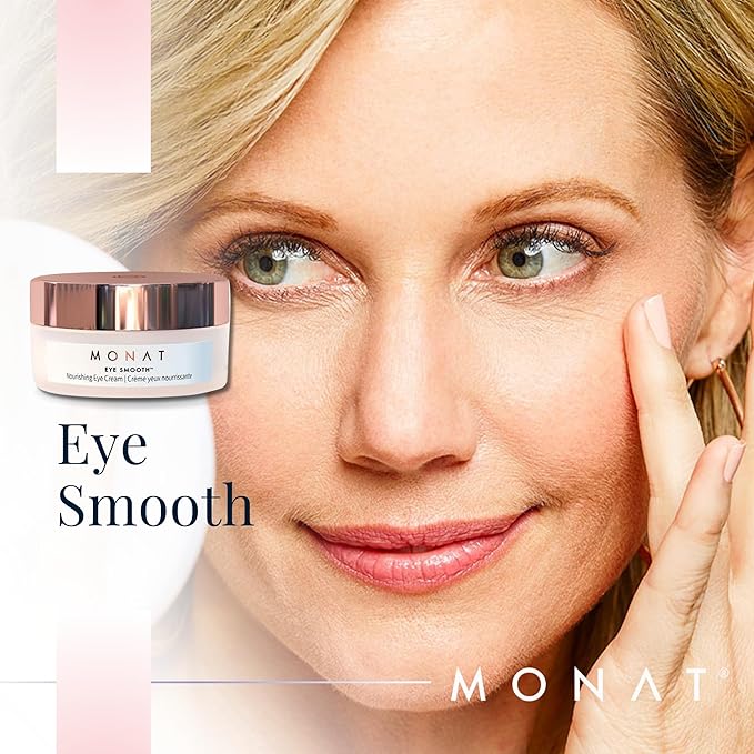 MONAT Eye Smooth™ - Rejuvenating & Hydrating Eye Cream with Plant Stem Cells and Plant Derived Squalane, 0.5 Fl Oz-Velvo Beauty