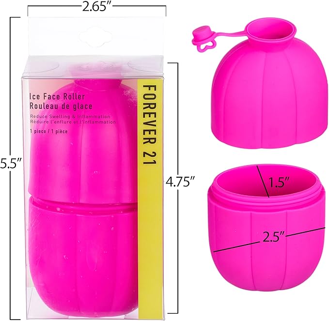 Ice Face Roller - 1pc Ice Roller for Face, Ice Facial Tools, Face Depuffer | Skincare Beauty Tools + Accessories-Velvo Beauty