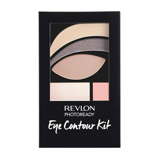 Revlon Eyeshadow Paette, PhotoReady Eye Makeup, Creamy Pigmented in Blendable Matte & Shimmer Finishes 505 Impressionist, 0.01 Oz-Velvo Beauty