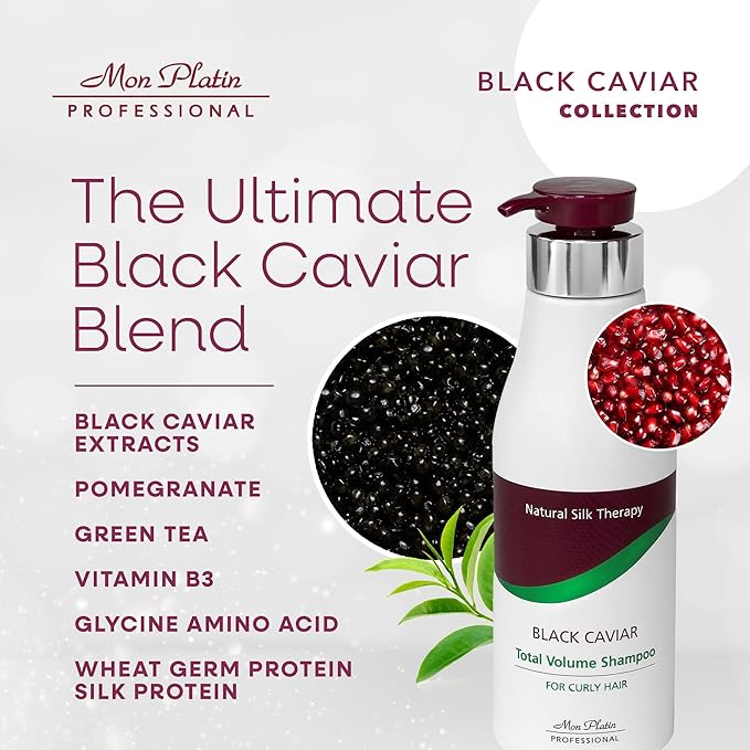 Mon Platin Caviar Based Shampoo For Curly Hair-Velvo Beauty