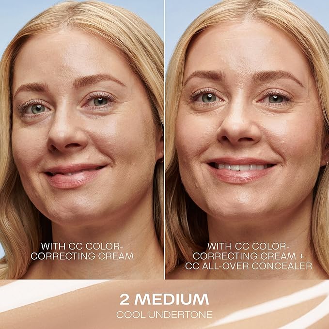 Lumene Under Eye Concealer - CC All-Over Hydrating Concealer with Medium Coverage - Multi-Tasking Under Eye Makeup Infused with Hyaluronic Acid with a Skin-Like Finish - 2 Medium (0.3 fl oz)-Velvo Beauty