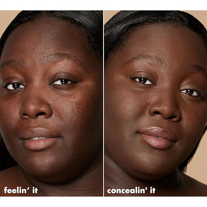 e.l.f. Hydrating Camo Concealer, Lightweight, Full Coverage, Long Lasting, Conceals, Corrects, Covers, Hydrates, Highlights, Rich Ebony, Satin Finish, 25 Shades, All-Day Wear, 0.20 Fl Oz-Velvo Beauty