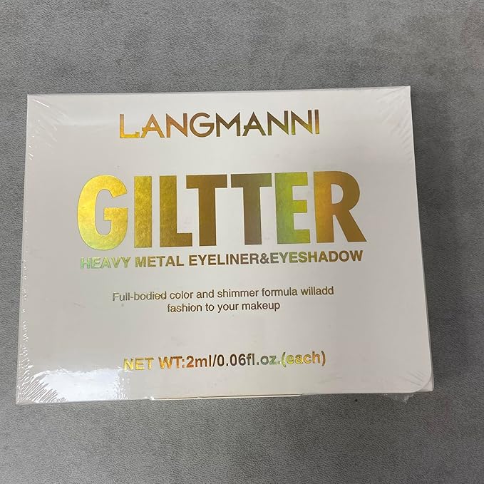 LANGMANNI 10Pcs Liquid Glitter Eyeshadow Korean Makeup Set, Shimmer,Pigmented,Long Lasting,Quick Drying,Easy to Apply Crystals Glitter Eyeshadow (10pcs Set)-Velvo Beauty