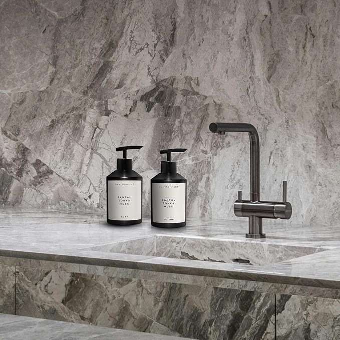 Environment Inspired by 5-Star Hotels 1HT Lotion, 300ml Luxury Scented Lotion (Santal | Musk) Bathroom Luxury, Men & Women High-End Body Lotion, Hand Cream, Dry Skin Treatment-Velvo Beauty