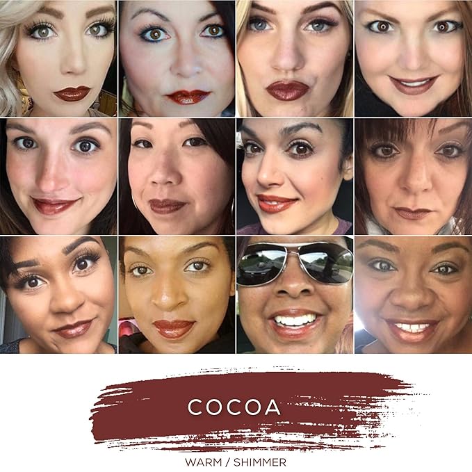 SeneGence Lipsense Collection: Lip Color, Glossy Gloss, Ooops Lip Color Remover (Cocoa)-Velvo Beauty