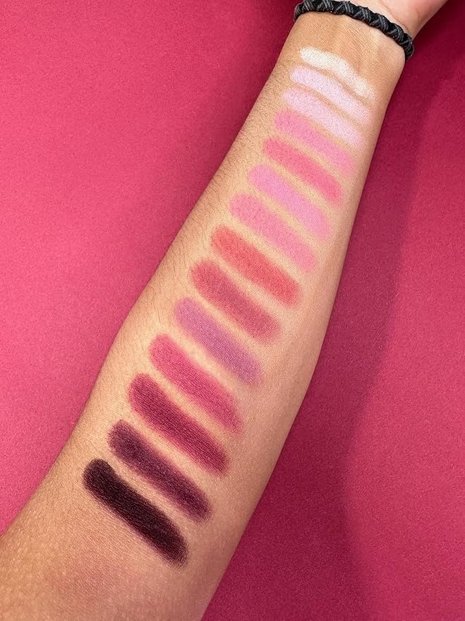 15 Colors Eyeshadow Palette | Versatile Range for Unlimited Eye Looks. (Rose)-Velvo Beauty