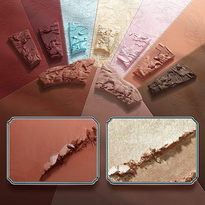 FLORASIS Floral Engraving Odey Makeup Palette (The Encounter)-Velvo Beauty