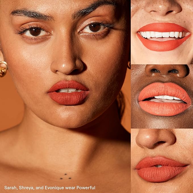 Live Tinted Huelip Liquid Lip Crème - Weightless, Long-Lasting Liquid Lip with Hyaluronic Acid and Jojoba Oil For a Soft, Comfortable, Moisturized Finish - 0.09 fl oz - Orangey Red-Velvo Beauty