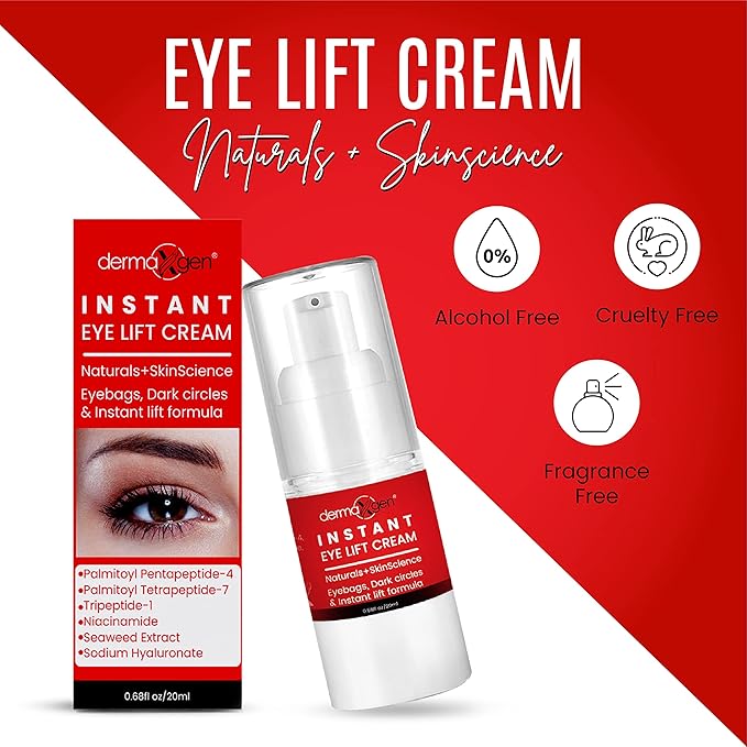 Rapid Reduction Eye Cream - Eye Cream Anti Aging Treatment for Dark Circles - Instant Under Eye Cream - Advanced Peptide Skin Tightening Formula - Instantly Removes Puffiness Wrinkles 20ml-Velvo Beauty