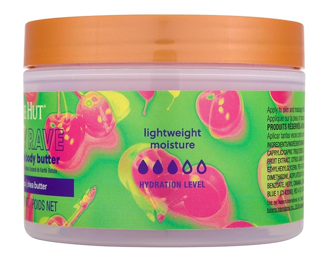 Tree Hut Cherry Rave Whipped Shea Body Butter | Long-lasting Hydration Leaves Skin Feeling Soft & Moisturized | Limited Edition Fall | Nourishing Essential Body Care | 8.4 fl oz.-Velvo Beauty