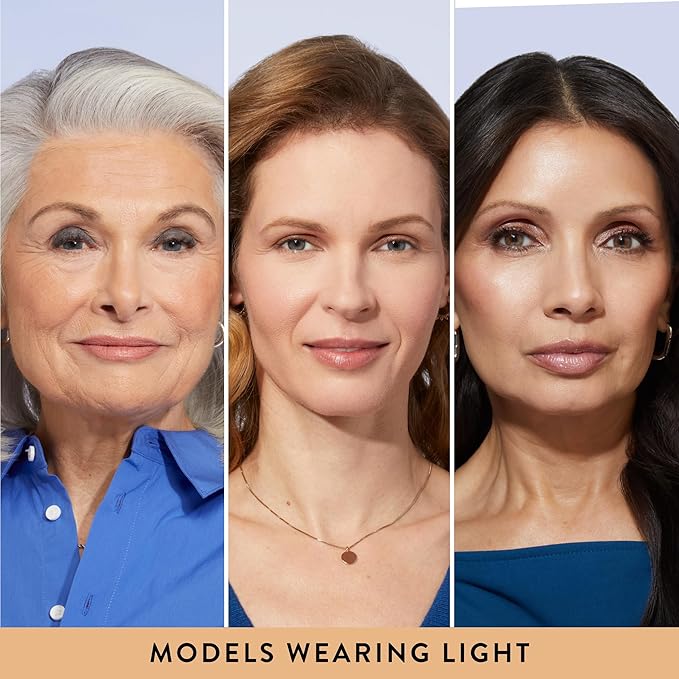 LAURA GELLER NEW YORK Baked Balance-n-Brighten Foundation with Kabuki Brush Makeup Set, Light-Velvo Beauty