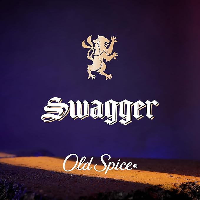 Old Spice Swagger Scent of Confidence, Body Wash for Men, 24 fl oz (Pack of 4)-Velvo Beauty