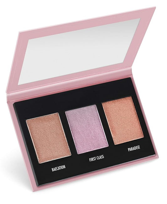 Black Radiance True Complexion 3D Highlighter Palette, Luminosity, 0.38 Ounce-Velvo Beauty
