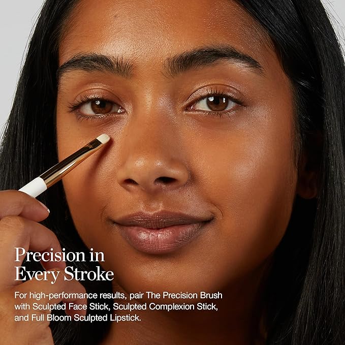 Ogee Precision Brush - Professional Quality, Ultra-Soft Tapered Vegan Bristles for Flawless Makeup Application-Velvo Beauty