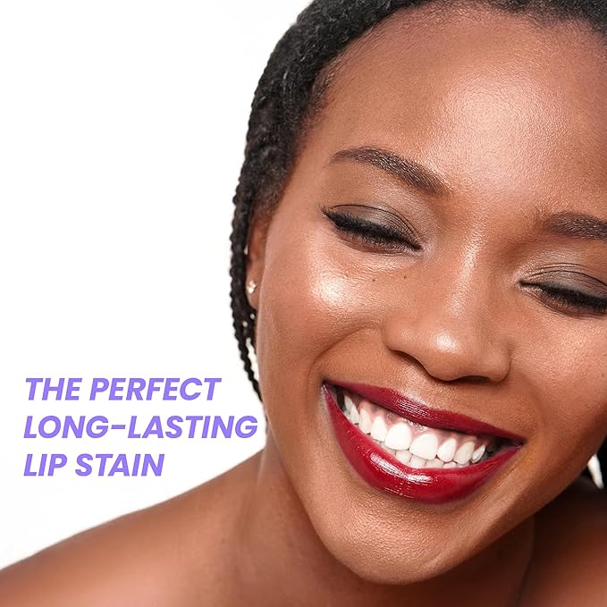 Wonderskin Wonder Blading All Day Lip Stain Peel Off Masque and Reveal Kit - Long Lasting, Waterproof Pink Lip Tint, Transfer Proof Natural Makeup Stain Kit (First Kiss)-Velvo Beauty