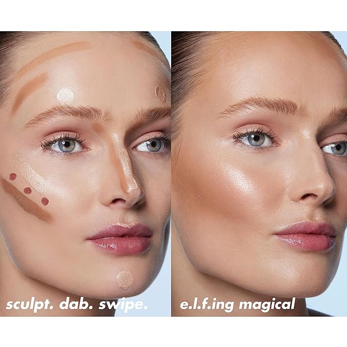 e.l.f. Halo Glow Blush Beauty Wand, Liquid Blush Wand For Radiant, Flushed Cheeks, Infused With Squalane, Vegan & Cruelty-free, Magic Hour-Velvo Beauty