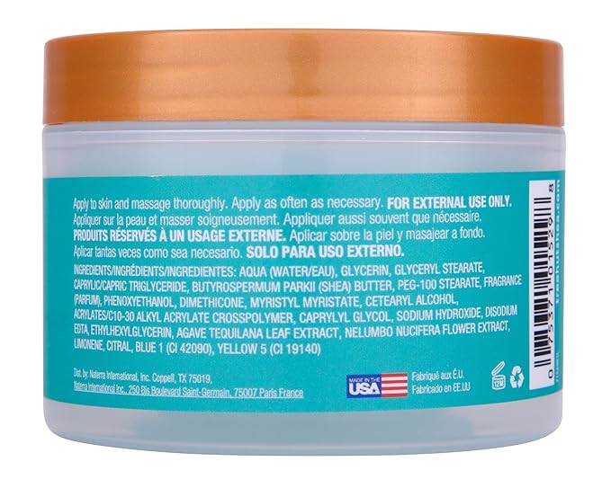 Tree Hut Lotus Water Whipped Shea Body Butter | Long-lasting Hydration Leaves Skin Feeling Soft & Moisturized | Lightweight | Nourishing Essential Body Care | 8.4 fl oz.-Velvo Beauty