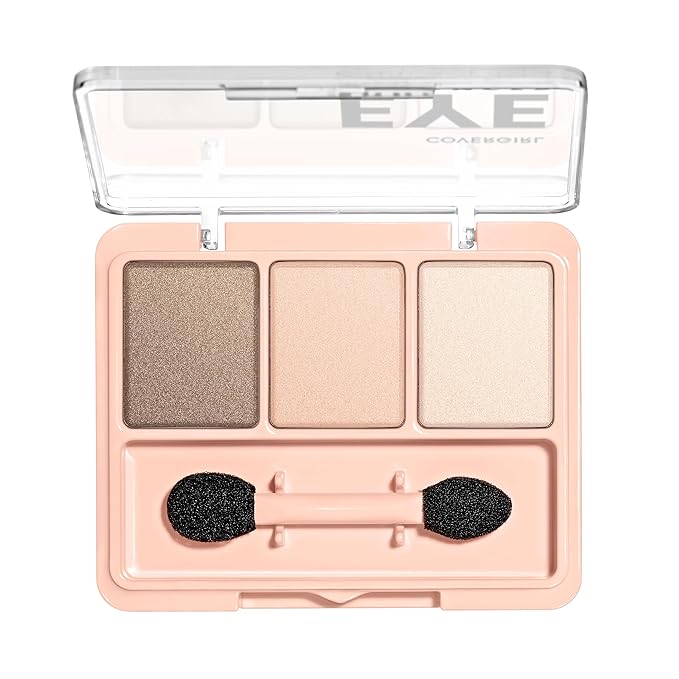 COVERGIRL - Eye Enhancers 3-Kit Eyeshadow, silky, sheer formula, double ended applicator, 100% Cruelty-free-Velvo Beauty