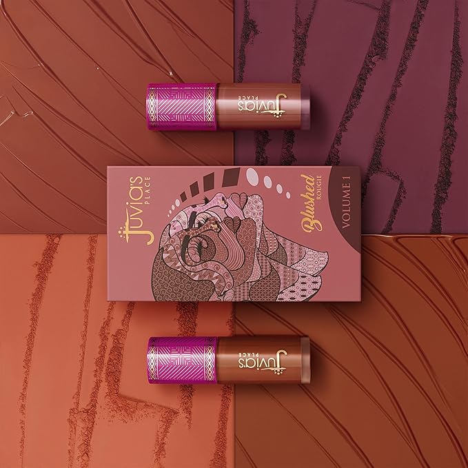 Juvia's Place Blushed Liquid Blush LilyLove - Dewy Tint Cheeks Makeup Glow Pigment Effortless Beauty Long Lasting Cosmetics Soft Creamy Natural Buildable All Skin Color Light Flawless Finish Blend-Velvo Beauty