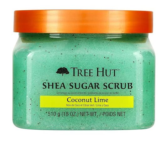 Tree Hut Shea Sugar Body Scrub Coconut Lime 18 oz-Velvo Beauty