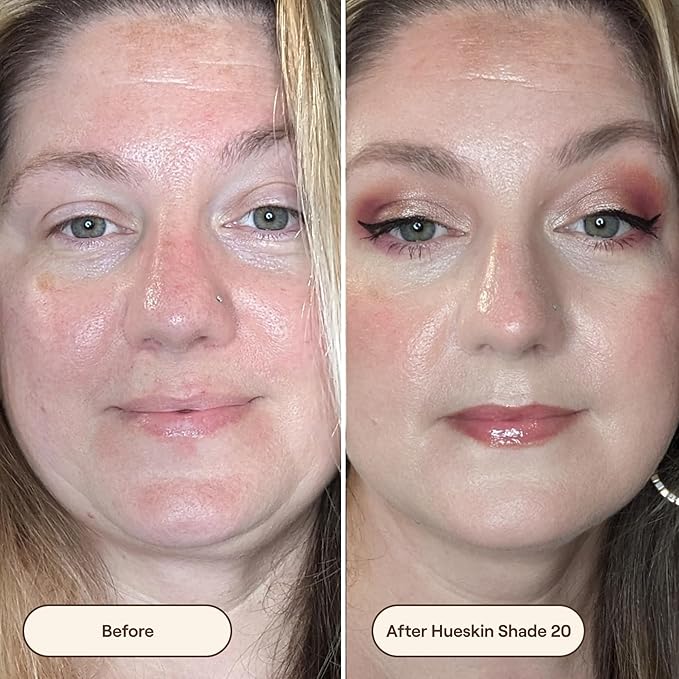 Live Tinted Hueskin Serum Concealer - Medium-to-Full Coverage Concealer with Niacinamide, & Hyaluronic Acid for Dark Circles, Fine Lines & Wrinkles, Buildable Long-Lasting Formula, 0.35 oz Shade 20-Velvo Beauty