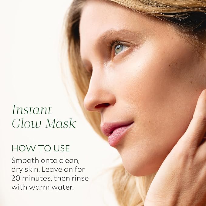 Tata Harper Resurfacing Mask, Instant Glow Face Mask, Gentle Exfoliating Face Mask, Enzyme Mask, Natural Skincare, 30ml-Velvo Beauty