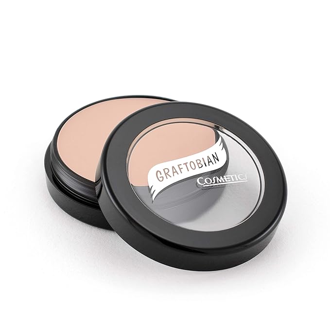 Graftobian HD Glamour Crème Foundation 1/2oz, Weightless Full Coverage Makeup, 65 Inclusive Shades, For All Skin Types, Natural or Full-Glam Looks, For Professionals and Beginners, Sunrise Flush-Velvo Beauty