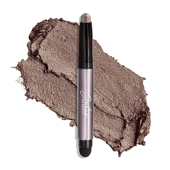 Julep Eyeshadow 101 Cream-to-Powder Waterproof Shadow Stick – Taupe Shimmer – Long-Lasting, Crease-Proof, Soft Grey Shimmer Eyeshadow with Built-in Smudger-Velvo Beauty