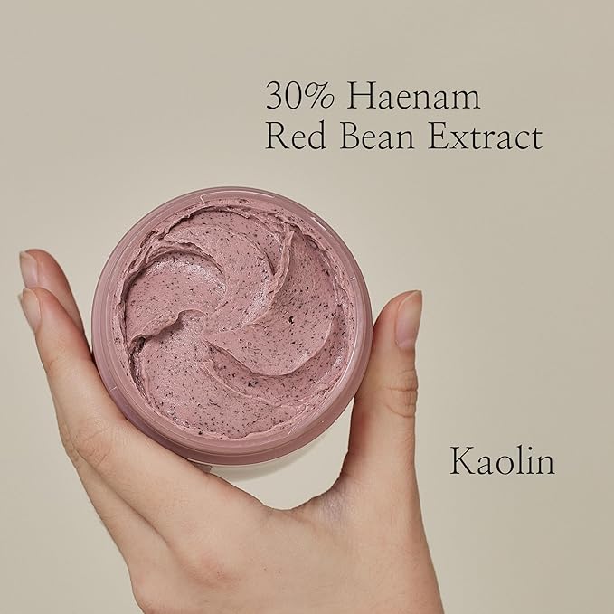 Beauty of Joseon Red Bean Pore Refreshing Mask Mud Cream Hydrating Wash Off Pack, Pore Cleansing Exfoliator, Korean Skin Care for Men and Women 140ml, 4.73 fl.oz-Velvo Beauty