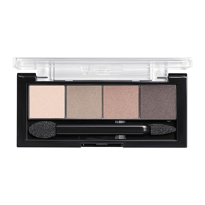 COVERGIRL TruNaked Quad Eyeshadow Palette, Zenning Out, 6 Shades, 0.06 Fl Ounces, Shimmer Fade-Proof Formula, Pigmented Shades-Velvo Beauty