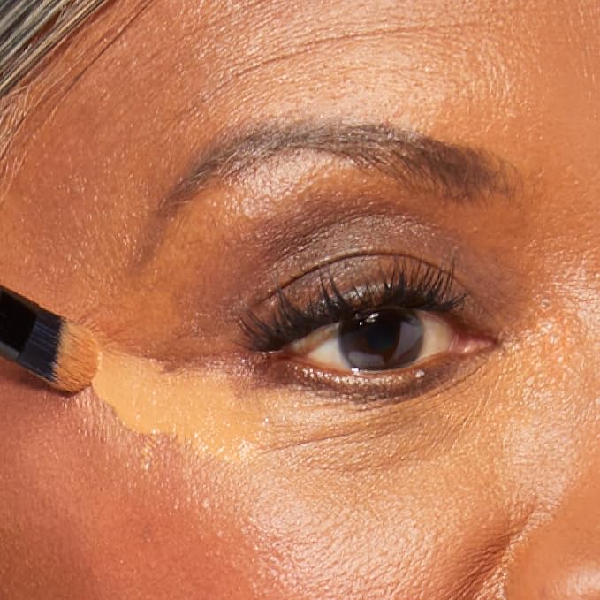 LAURA GELLER NEW YORK The Ideal Fix Concealer - Tan - Buildable Medium to Full Coverage Liquid Concealer - Covers Under Eye Dark Circles & Blemishes - Long-Lasting-Velvo Beauty