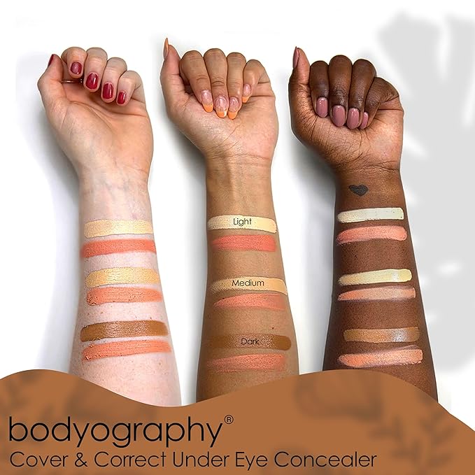 Bodyography Cover & Correct Under Eye Concealer - Dark-Velvo Beauty