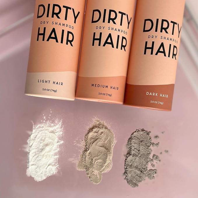 Naturel Volumizing Dry Shampoo Powder for Light Hair | Non-Aerosol | Made in USA | No Benzene, Vegan, Cruelty-Free | Grapefruit Essential Oil | 2.6 OZ Plastic-Free Packaging-Velvo Beauty