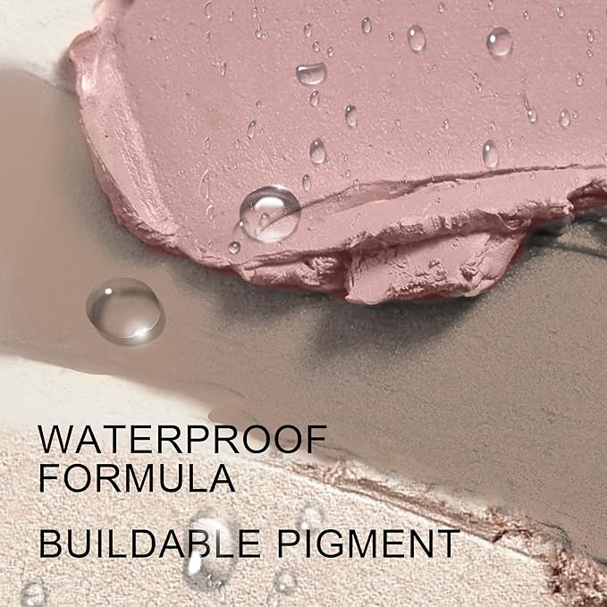 FV Matte Cream Eyeshadow Stick, Waterproof, Long-Lasting Cream Shadow, High Pigment Easy to Apply Eyeshadow Makeup, Stone Matte-Velvo Beauty
