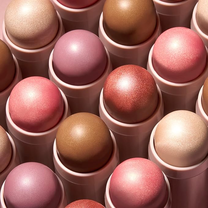 Mally Beauty Shimmer, Shape & Glow Plus Face Defining Stick, Just-Pinched Pink-Velvo Beauty
