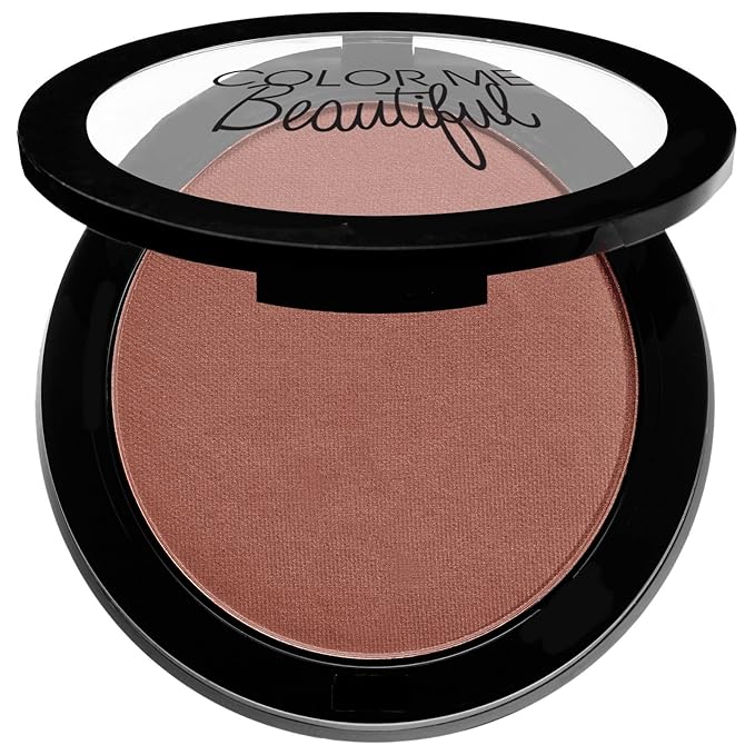 Color Pro Blush by Color Me Beautiful, Pressed Powder Blush with Buildable Coverage, Complexion Enhancing Makeup-Velvo Beauty