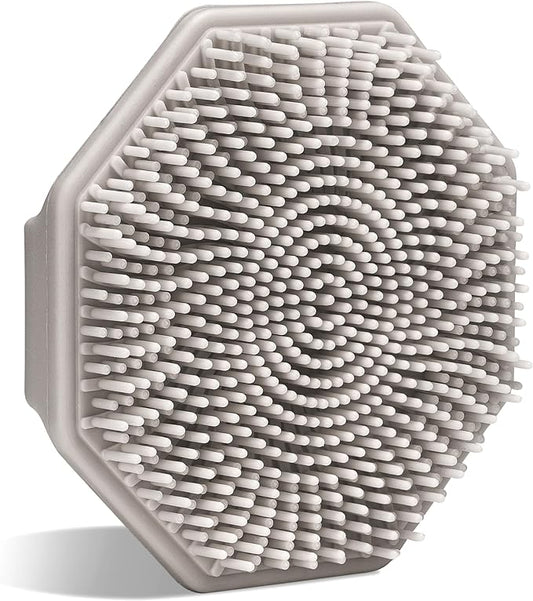 Sud Scrub® Antimicrobial Silicone Face Scrubber, 1 Pack, Gentle Face Exfoliator for Sensitive Skin, Eco Friendly Facial Cleansing Brush, Exfoliating Face Brush for Men and Women (Clay)-Velvo Beauty