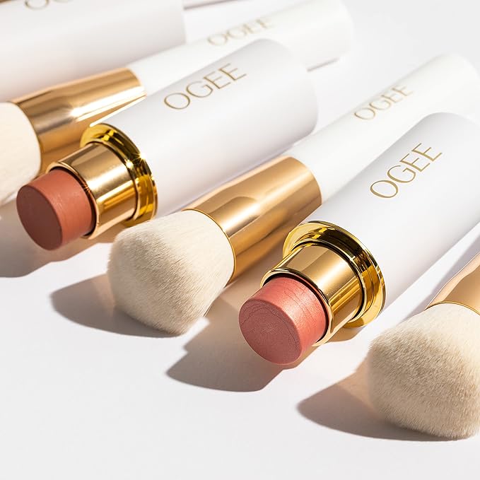 Ogee Blender Brush - Professional Quality Makeup Brush - Ultra-Soft Foundation Brush with Vegan Bristles for Flawless Makeup Application-Velvo Beauty