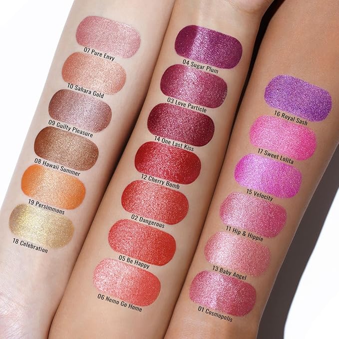 Oulac Purple Lipstick for Women with Metallic 3D Shine, Lightweight Hydrating Formula, High-Impact Lip Color, Vegan Beauty, Full Coverage Lip Makeup, Royal Sash (16)-Velvo Beauty
