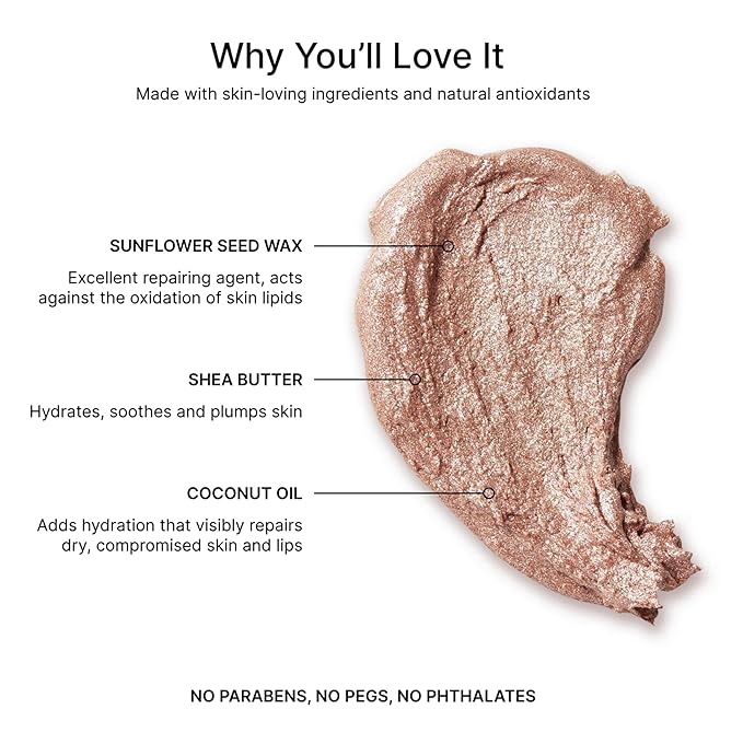 Jillian Dempsey Lid Tint: Satin Cream Eyeshadow I Easy Application for a Natural Shimmer or a Layered Matte Finish I Shell-Velvo Beauty