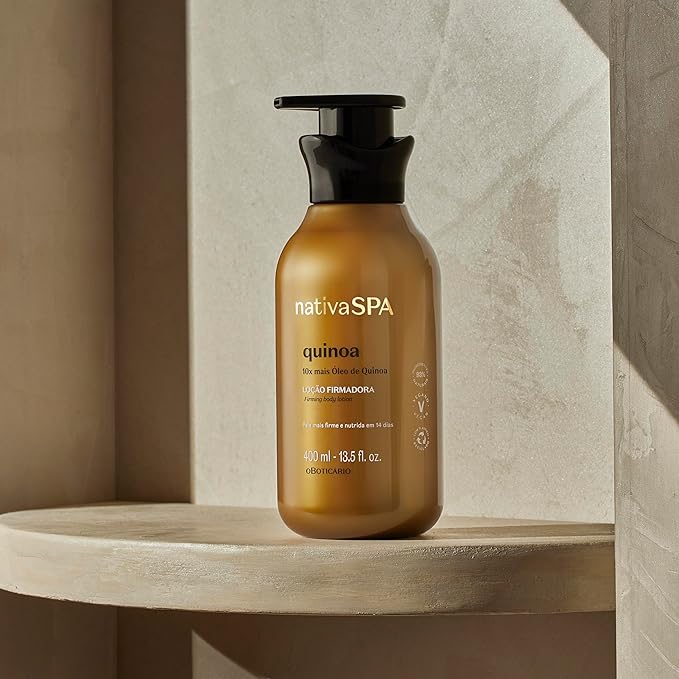Nativa SPA by O Boticario Quinoa Hydrating Body Lotion, Fragranced Skin Moisturizer with Purified Quinoa Drops, 13.5 Ounce-Velvo Beauty